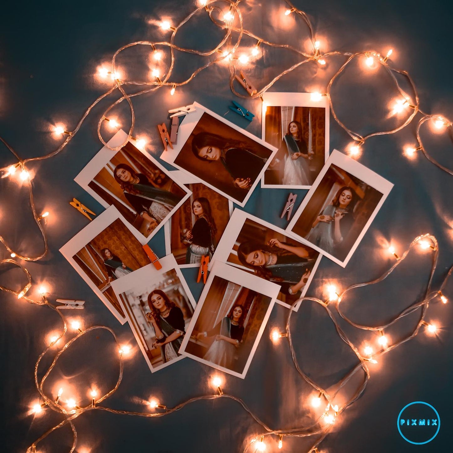 Polaroids With Fairy Light