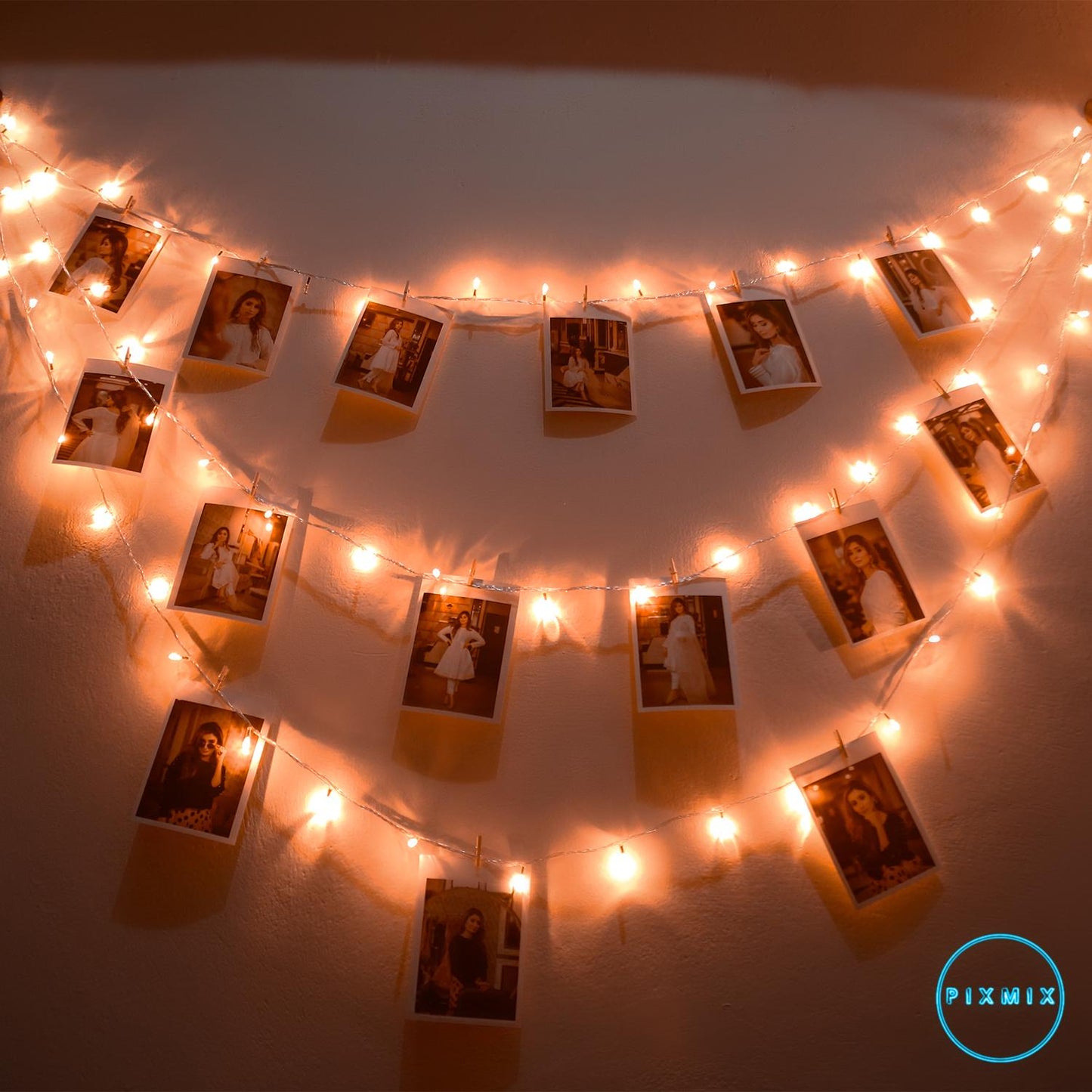Polaroids With Fairy Light